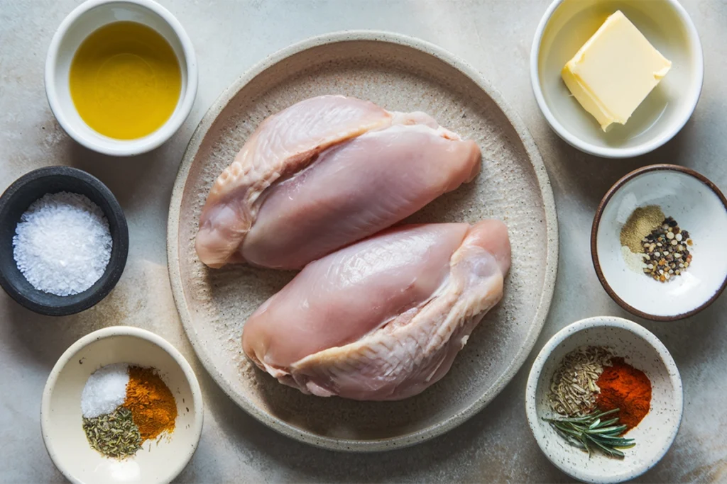 Baked Bone In Chicken Breast