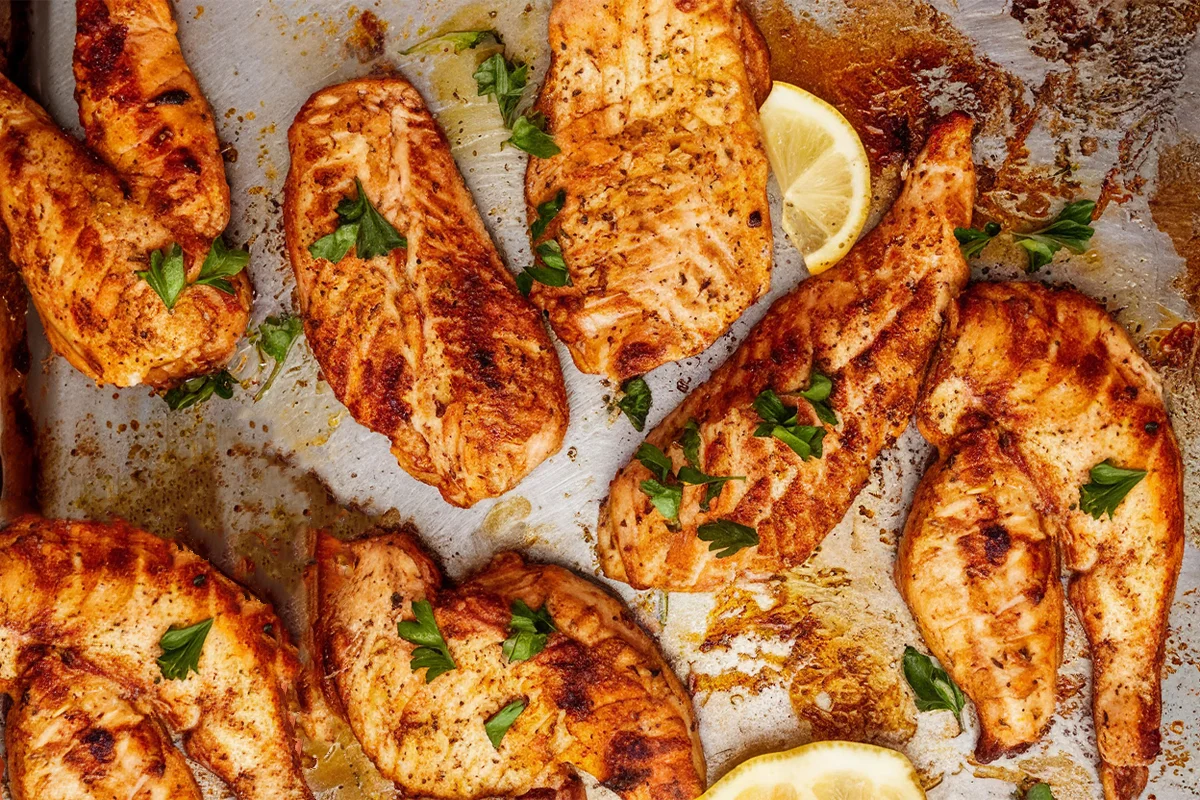 Thin Sliced Chicken Breast in Oven