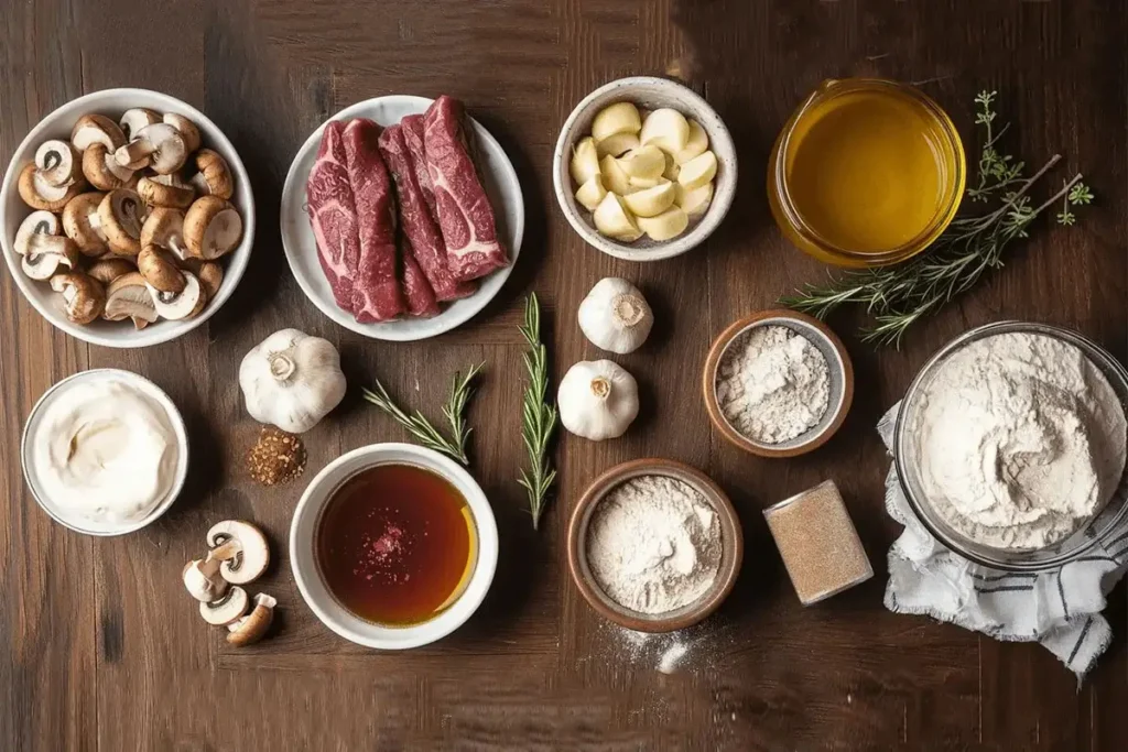 Easy Slow Cooker Beef Stroganoff