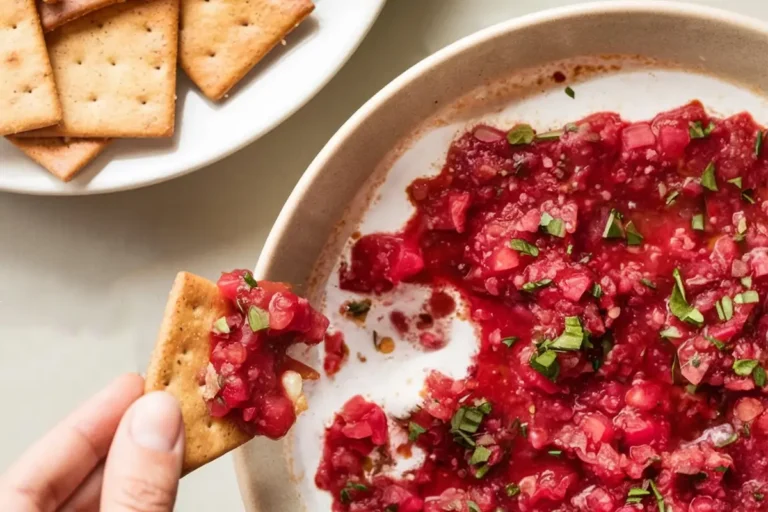 cranberry jalapeño dip